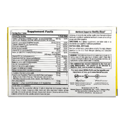 Naturesplus - Iron Essential Nutrients - 10 Tablets