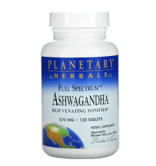 Planetary H.  - Ashwagandha Full Spectrum 570 MG - 120 Comprimidos