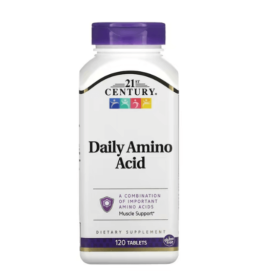 21 Century - Daily Health Amino Acid - 120 Capsules 