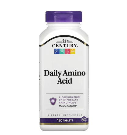 21 Century - Daily Health Amino Acid - 120 Capsules 