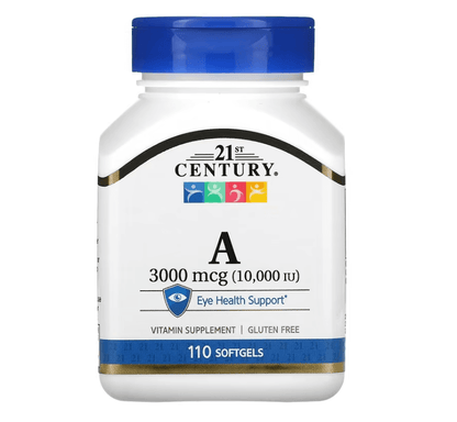 21 Century - Vitamin A 10,000 IU - 110 Softgels