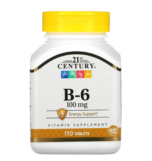 21 Century - ビタミンB6 100 mg - 110カプセル