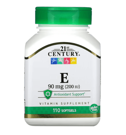 21 Century - Vitamina E 200 IU - 110 Cápsulas