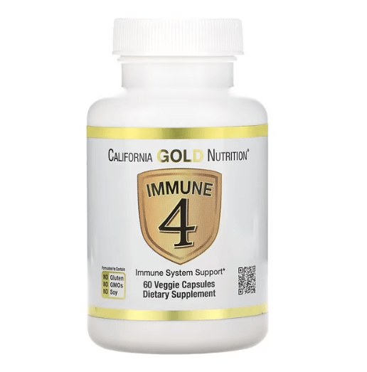 California Gold - Immunity 4 - 60 Capsules