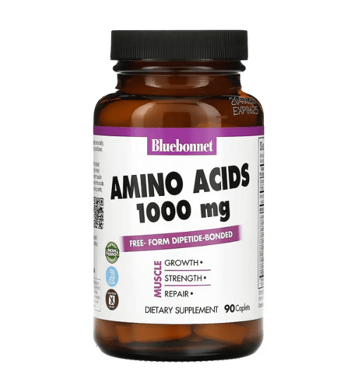 Bluebonnet - Amino Acids 1000 MG - 90 Capsules