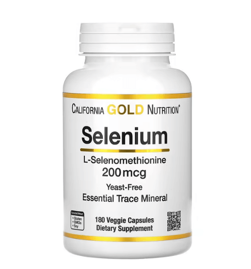 California Gold - Selenium 200 MCG - 180 Capsules