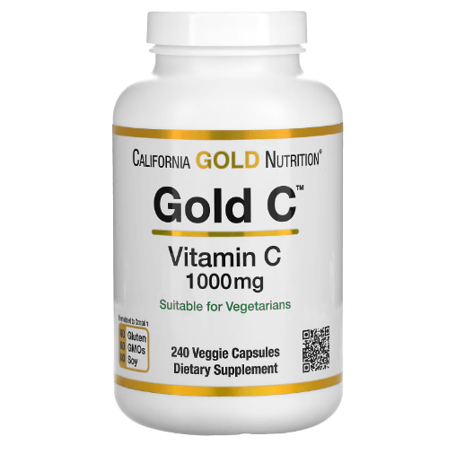 California Gold - Vitamin C 1000 MG - 240 Capsules