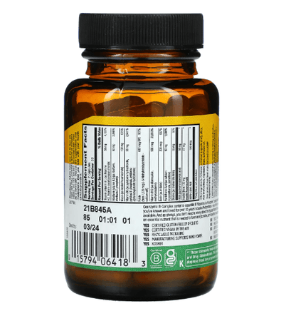 Country Life - Complex B with Coenzyme - 60 Capsules