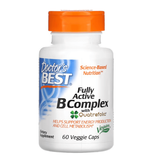 Doctor's Best - Complexo B Fully Active - 60 Cápsulas