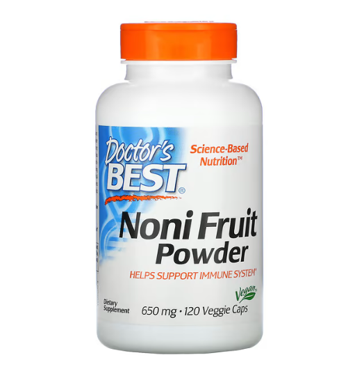 Doctor's Best - Noni em pó 650 Mg - 120 Cápsulas