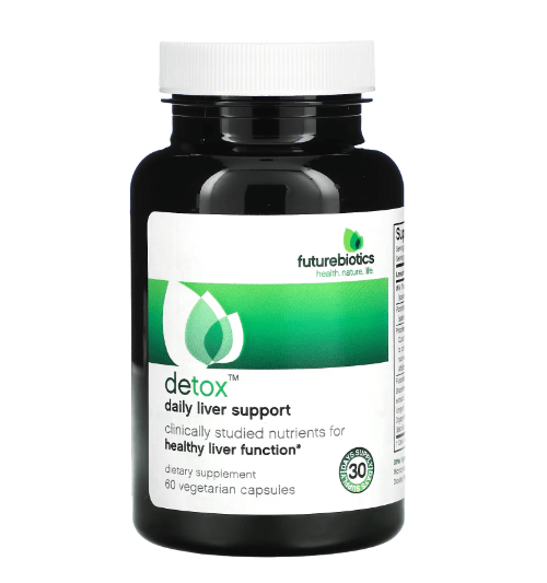 Futurebiotics - Detox Suporte Diário ao Fígado - 60 Cápsulas