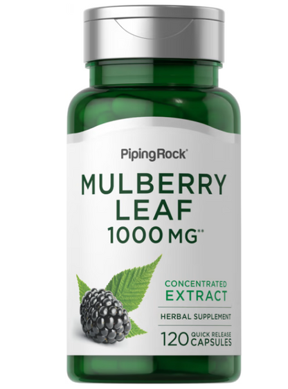 Piping Rock - Blackberry Leaf 1000 MG - 120 Capsules