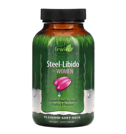 Irwin Naturals - Pink Pill para Vitalidade e Prazer Feminina - 75 Softgels