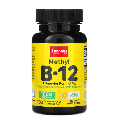 Jarrow Formulas - Vitamina B12 1.000 MCG - 100 Pastilhas