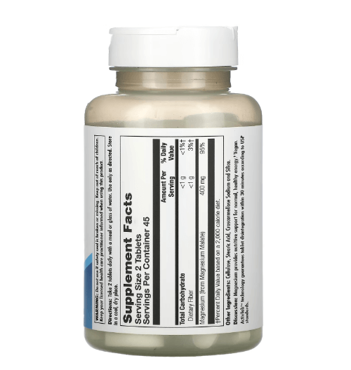 Kal - Magnesium Malate - 90 Tablets