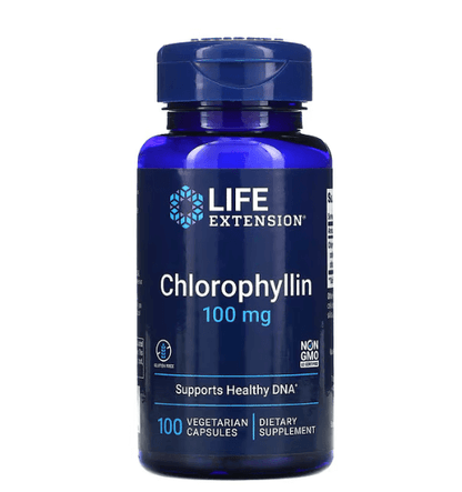 Life Extension - Clorofila 100 MG - 100 Cápsulas