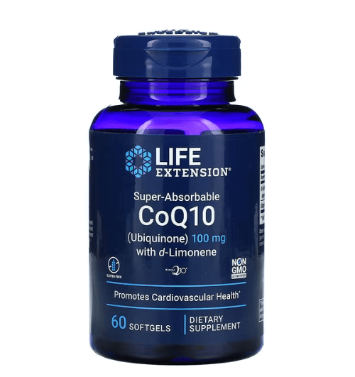 Life Extension - CoQ10 Super Absorbable 100 MG - 60 Softgels