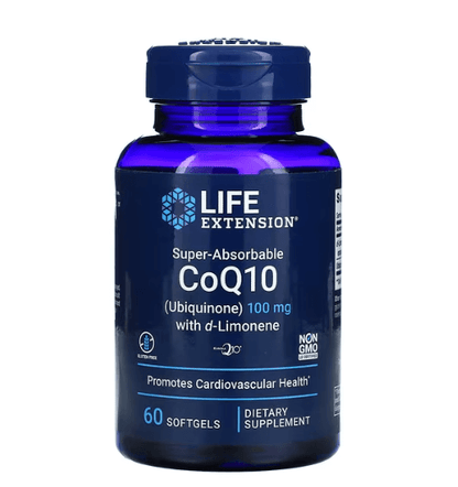 Life Extension - CoQ10 Super Absorvível 100 MG - 60 Softgels