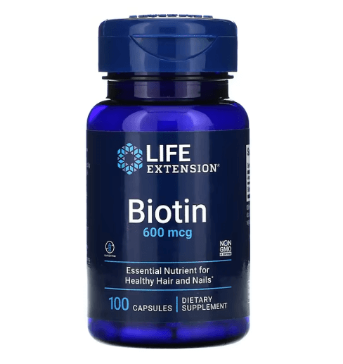 Life Extension - Vitamin B7 600 MCG - 100 Capsules