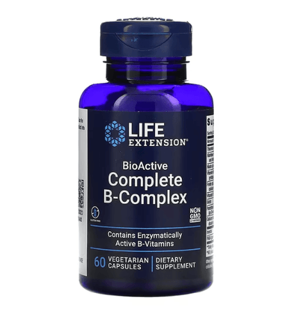 Life Extension - Complete B Complex - Bio Active - 60 Capsules