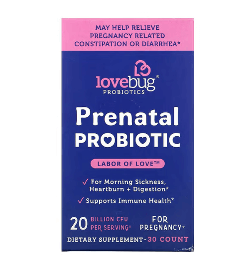 Lovebug P. - Prenatal Probiotics 20 Billion CFU - 30 Units