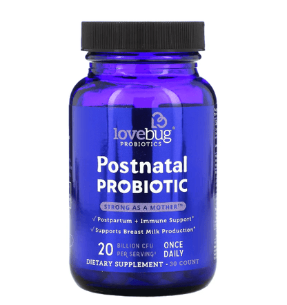 Lovebug P. - Postnatal Probiotics 20 Billion CFU - 30 Units