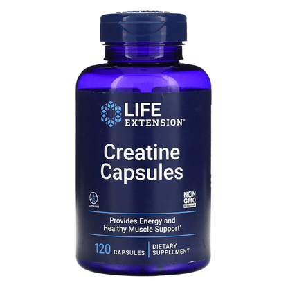 Life Extension - Creatina com Vitamina C 1000 MG - 120 Cápsulas