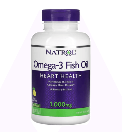 Natrol - Omega 3 - 1000 MG Heart Health - 150 Capsules