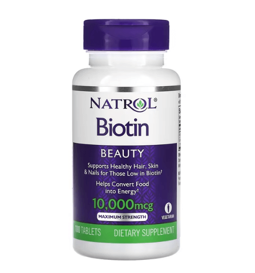 Natrol - ビタミン B7 10,000 MCG - 100 ソフトジェル