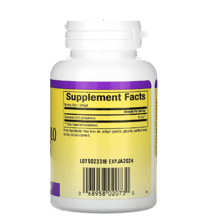 Natural Factors - Coenzima Q10  50 MG  60 Softgels