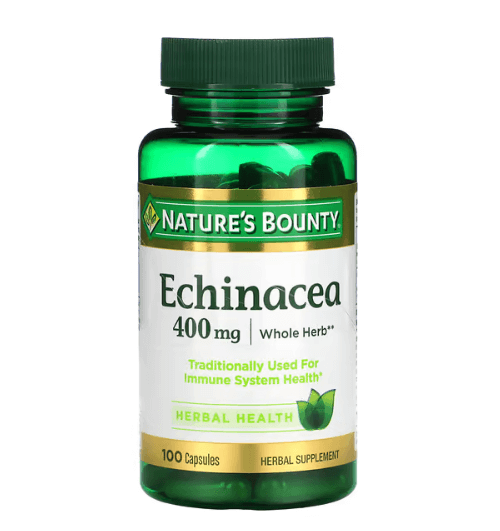 Nature's Bounty - Echinacea 400 MG - 100 Capsules