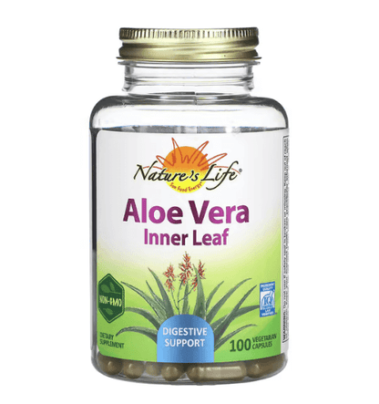 Nature's Life - Aloe Vera Digestive Support - 100 Capsules