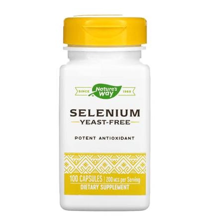 Nature's Way - Selênio 200 MCG  - 100 Comprimidos