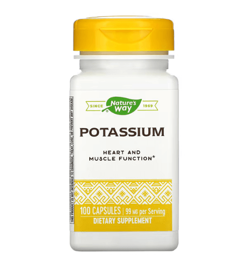 Nature's Way - Potassium 99 MG - 100 Tablets