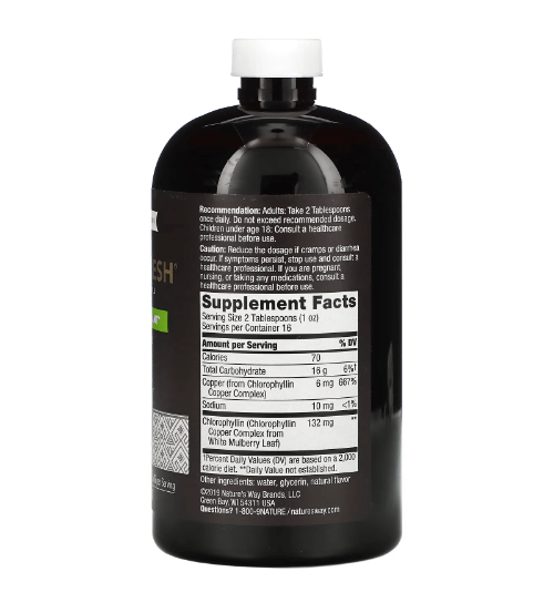 Nature's Way - Chlorophyll Liquid Mint Flavor - 473 ML.