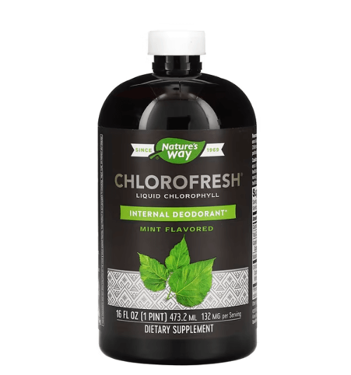 Nature's Way - Clorofila Liquida Sabor Menta - 473 ML.