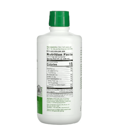 Nature's Way - Babosa Suco de Folha Aloe Vera - 1L