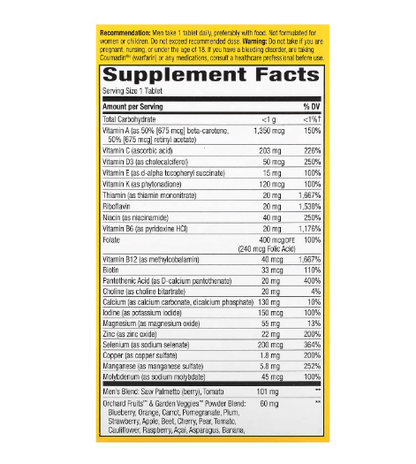 Nature's Way - Multivitamins - Male Ultra Potency - 60 Capsules