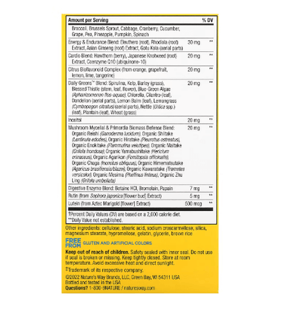 Nature's Way - Multivitamins - Male Ultra Potency - 60 Capsules