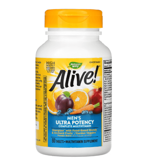 Nature's Way - Multivitaminas - Ultra Potência Masculina - 60 Cápsulas