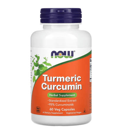 Now - Turmeric with Turmeric - 60 Capsules