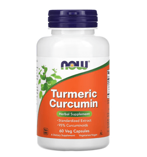 Now - Turmeric with Turmeric - 60 Capsules