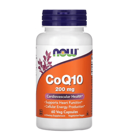 Now - CoQ10 200 MG - 60 Capsules