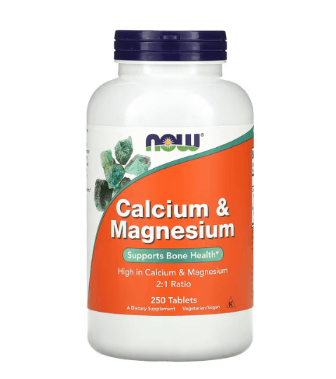 Now - Calcium - Rich in Calcium &amp; Magnesium - 250 Tablets