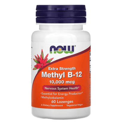 Now - Vitamina B12 10.000 MCG - 60 Pastilhas