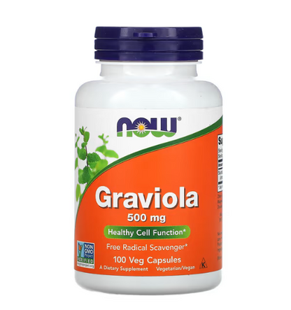 Now - Graviola 500 MG - 100 Cápsulas