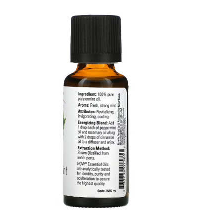 Now - Mint and Pepper Essential Oil - 30 ML