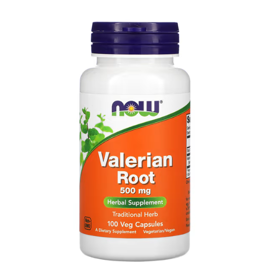 Now - Valeriana 500 MG - 100 Cápsulas