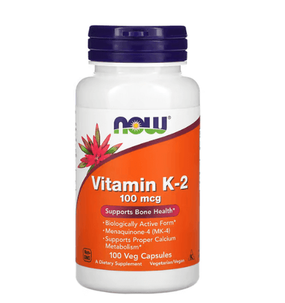 Now - Vitamin K 100 MCG - 100 Capsules