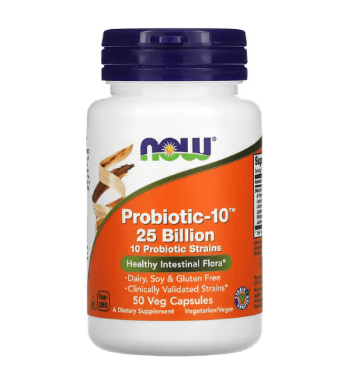 Now - Probiotics 25 Billion CFU - 50 Capsules